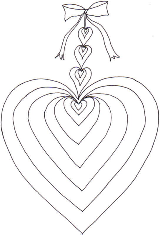 Plansa de colorat cu Valentines day 220 106